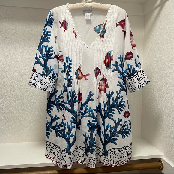 🆕 Soft Surroundings • SEYCHELLES
TUNIC DRESS Sz PL (14-16) - Picture 2 of 8